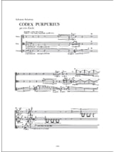 Codex Purpureus - Salvatore Sciarrino - Partition